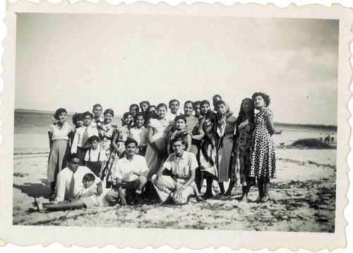 Mission Class Picnic, Professor Topan is in the last row, second from left