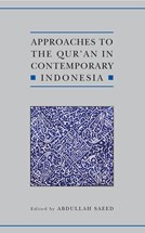 Front cover for Approaches to the Qur’an in Contemporary Indonesia